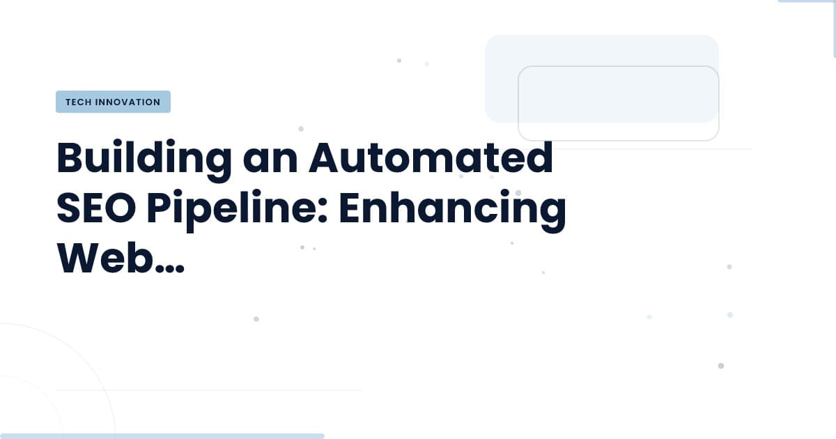 Automatiza tu SEO: La clave para un indexado eficiente