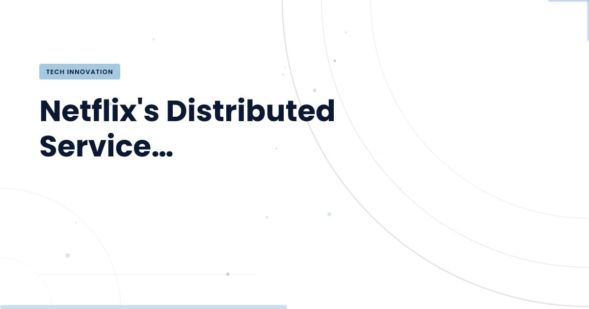Desentrañando el Pipeline de Servicios Distribuidos de Netflix