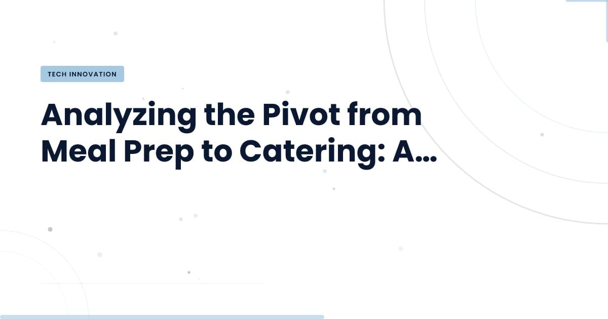 ¿Es el catering el futuro del negocio de comidas?