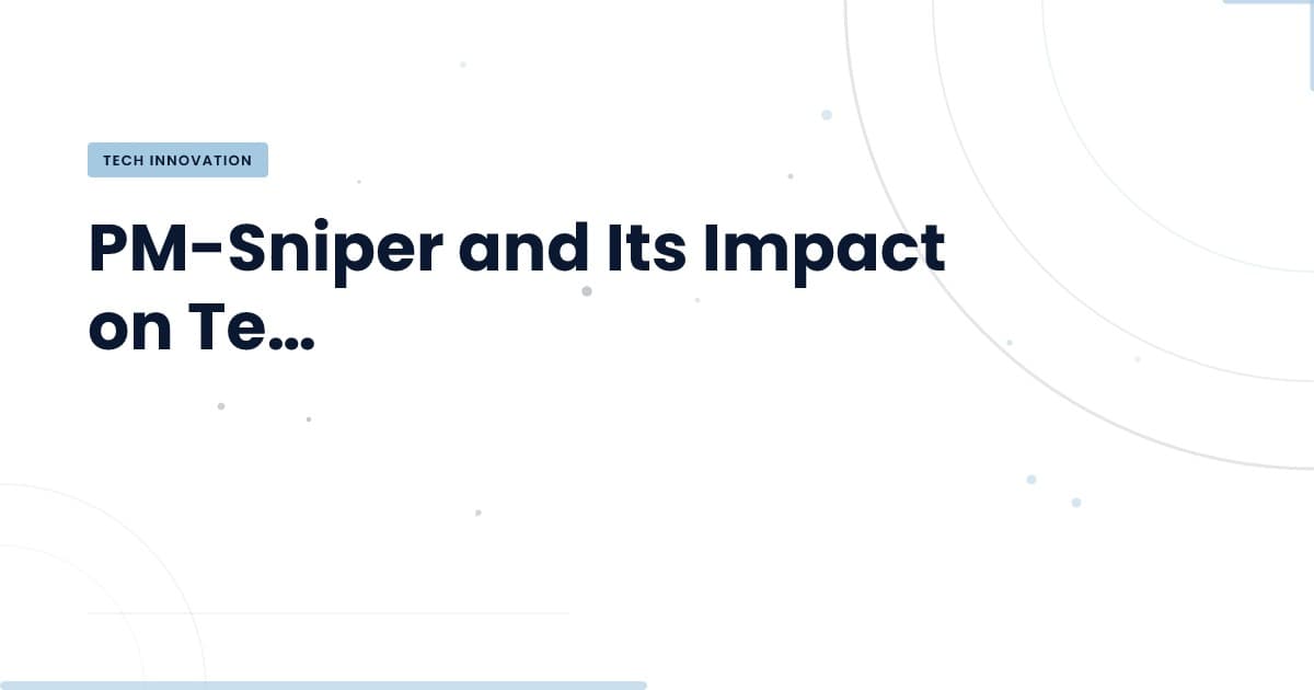 PM-Sniper: ¿La herramienta que redefine la gestión de proyectos?