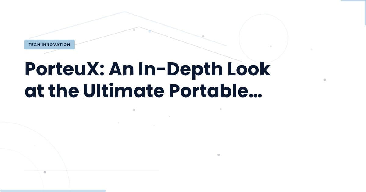 PorteuX: The Fastest Portable Linux Distro You Should Know About