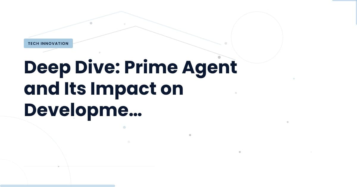 Prime Agent: La Nueva Frontera en el Desarrollo de Software