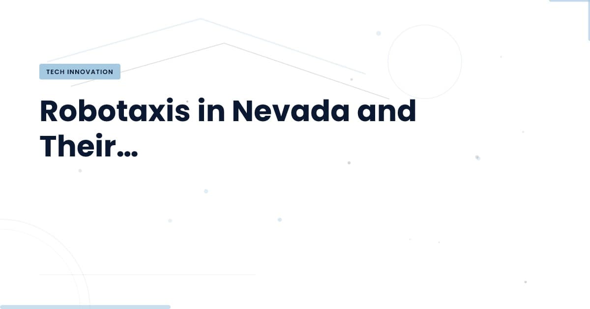 Robotaxis Ready for Takeoff: What This Means for Mobility Tech