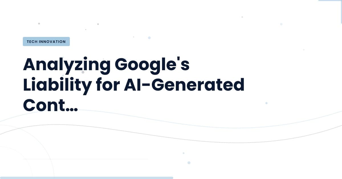 Google's AI Overviews: A Legal Game Changer