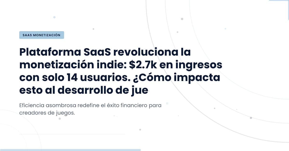 Revolutionizing MMO Development: A SaaS Success Story