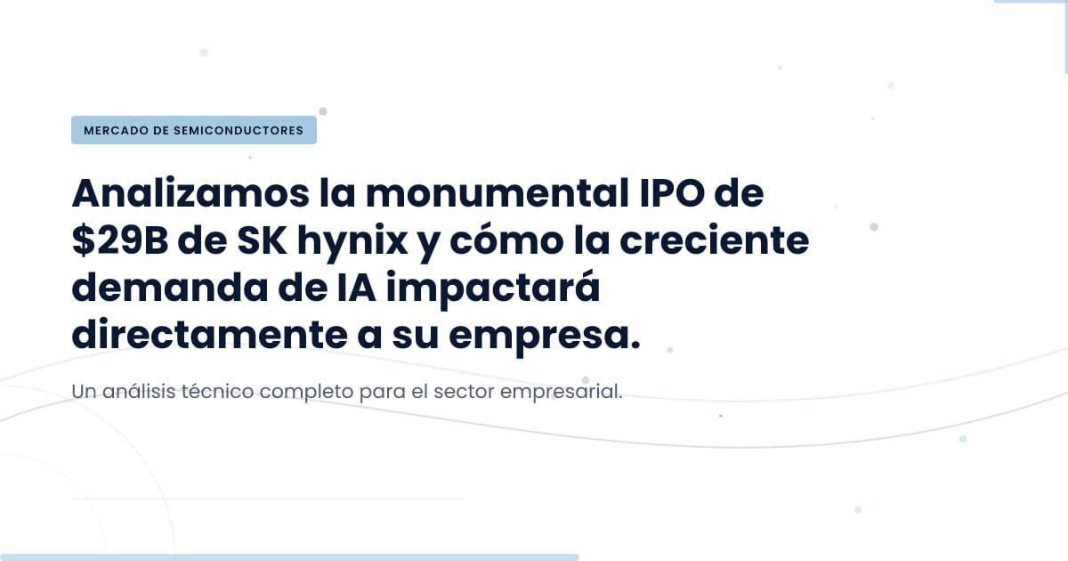 ¿Qué significa la IPO de SK hynix para el futuro tecnológico?