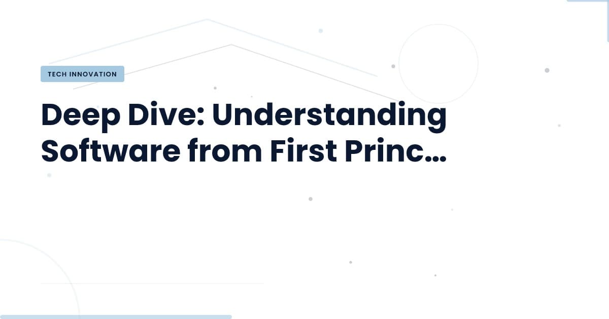 Unlocking Software: The Core Principles Behind Technology