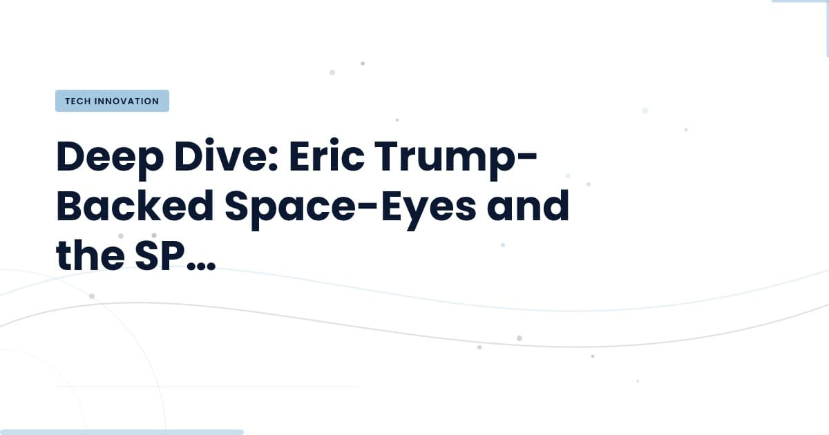 Space-Eyes: A New Frontier in Public Market Access