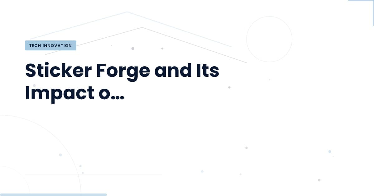 Sticker Forge: Transforming Interactive Web Experiences