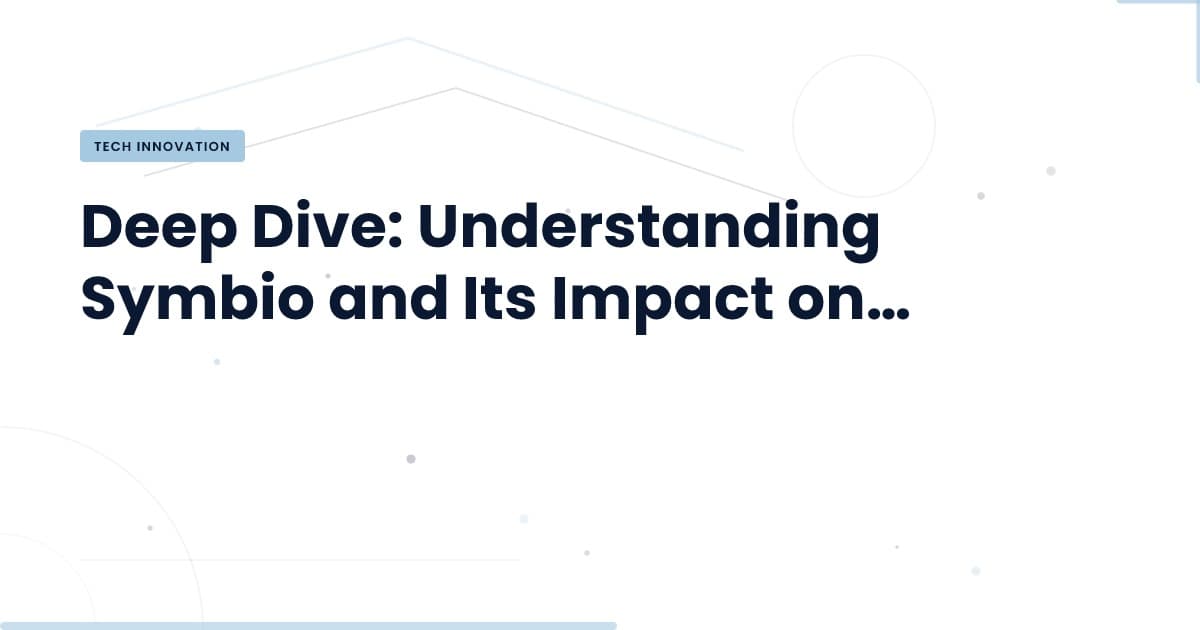 Symbio: Redefining User-Machine Interaction