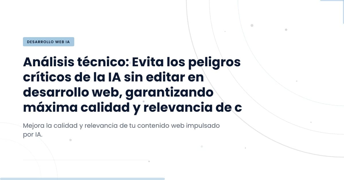 ¿Por qué el contenido automatizado puede ser un obstáculo?