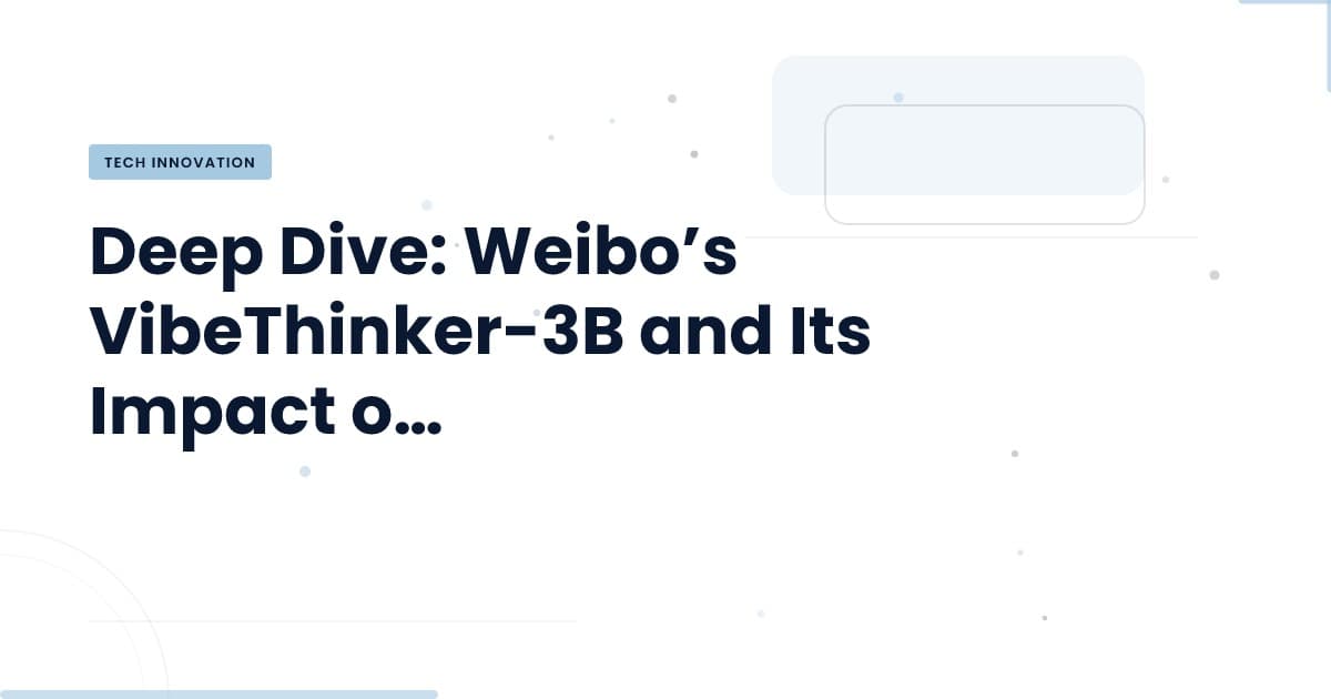 VibeThinker-3B: ¿La nueva referencia en benchmarks de IA?