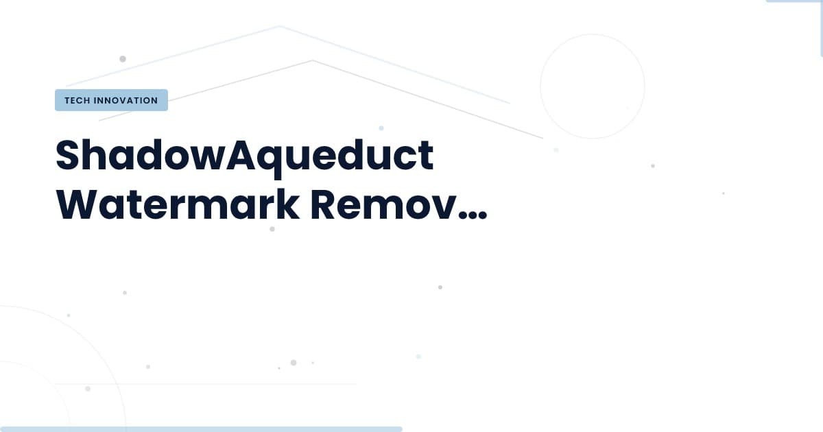 Eliminación de Marcas de Agua: Revolucionando el Contenido Digital