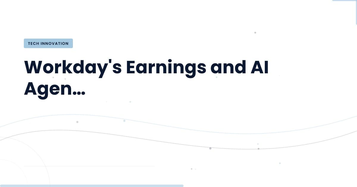 Workday's Strong Earnings: A Case Study in AI Adoption