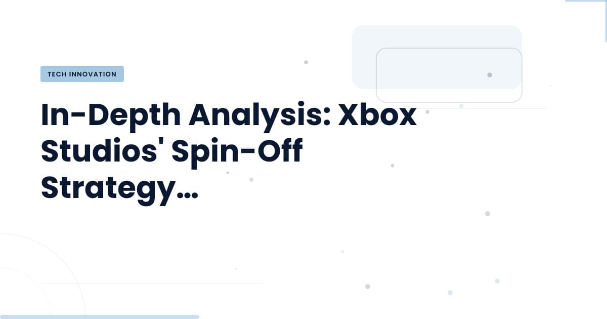 Xbox Studios Take a Bold Step: What It Means for the Gaming Industry