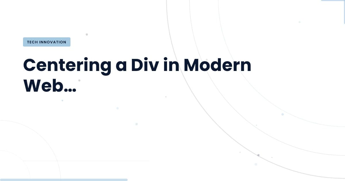 Mastering Centering: What Every Developer Needs to Know