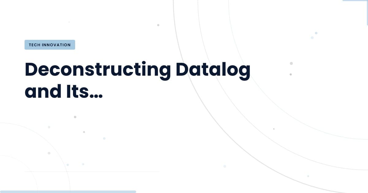 Datalog: la clave para optimizar tus consultas de datos