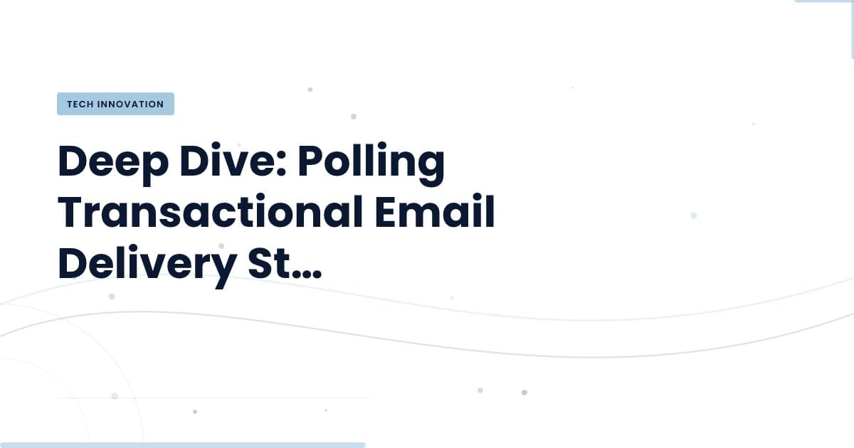 Optimización del Estado de Entrega de Emails en Node.js: ¿Es Hora de Cambiar?