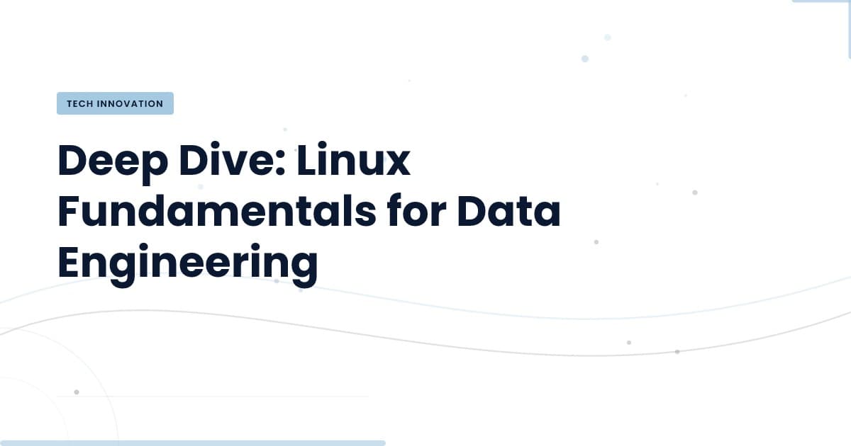 Linux como el Corazón de la Ingeniería de Datos: ¿Por qué es Crucial?