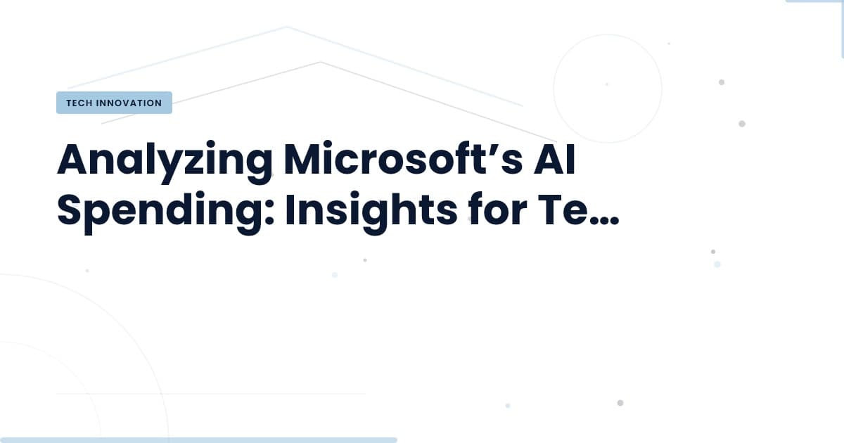 Understanding the $300 AI Spending Dilemma at Microsoft
