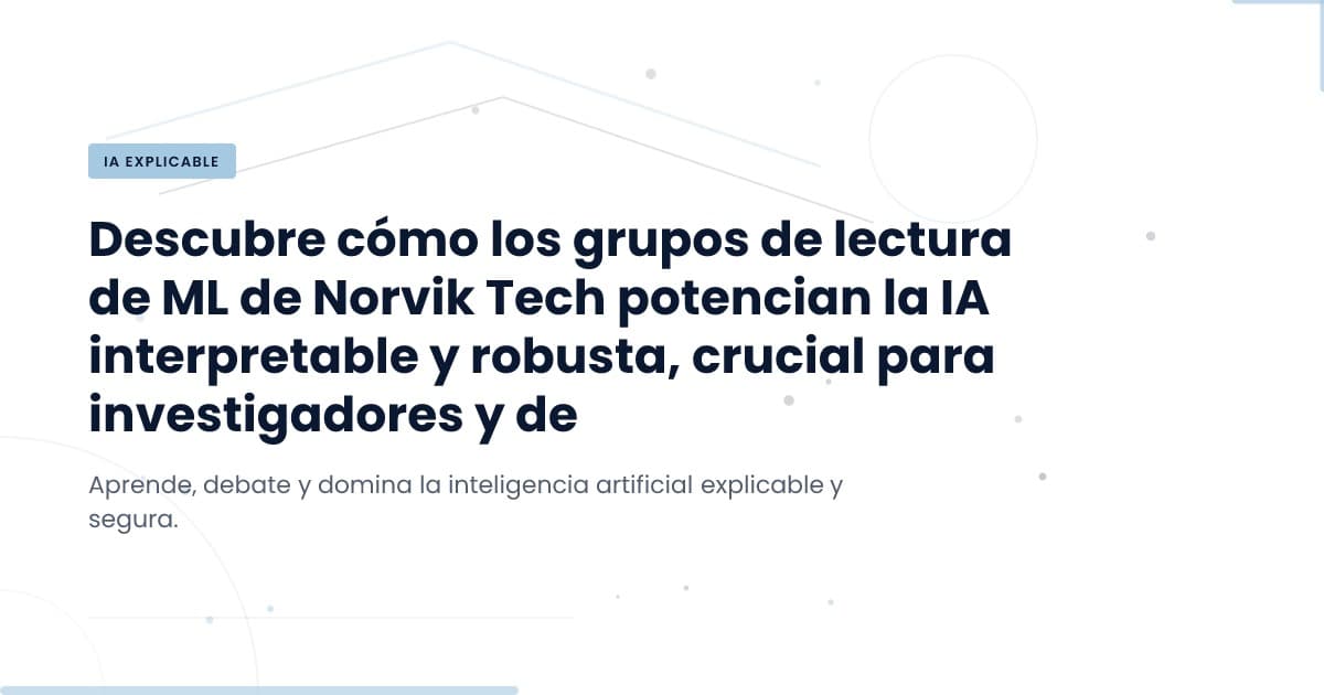 ¿Por qué los grupos de lectura son clave en el ML moderno?