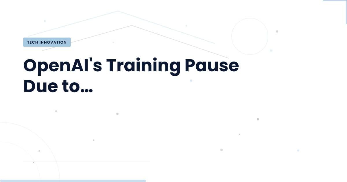 ¿Qué significa la pausa de OpenAI para el futuro del desarrollo tecnológico?