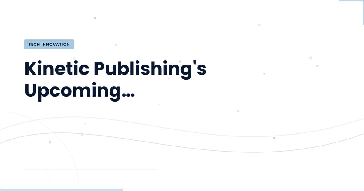 Kinetic Publishing: cinco juegos que redefinen la narrativa interactiva