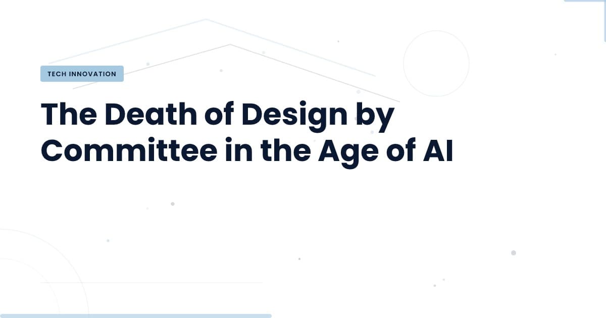 Diseño por Comité: ¿Un Enemigo del Progreso en la Era Digital?