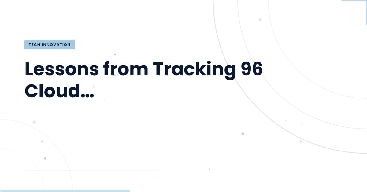 No Standard Status Page: What We Learned from 96 Providers
