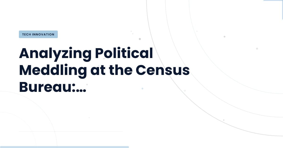 Political Interference: A Threat to Statistical Integrity