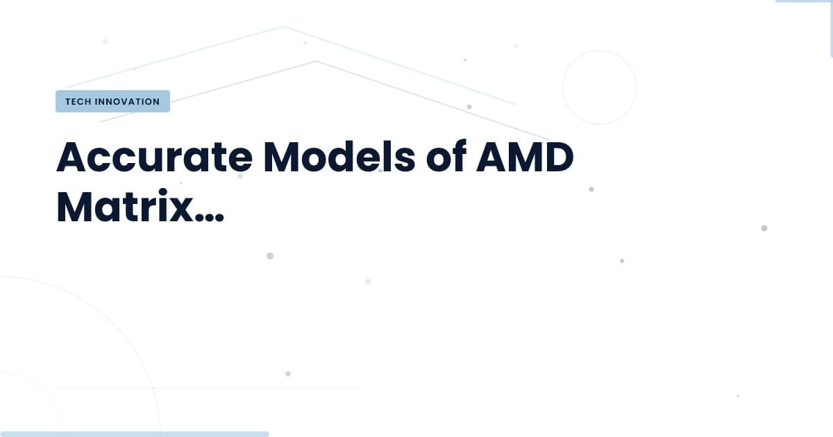 Desmitificando los Núcleos de Matriz AMD: ¿Por qué Importan?