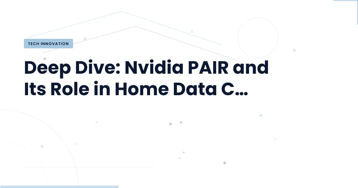 Nvidia PAIR: Transforming Home Computing for AI Tasks