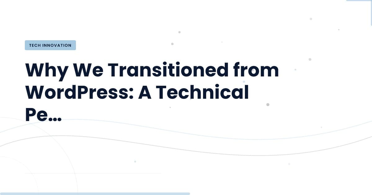¿Por qué abandonar WordPress? Claves para tu estrategia de desarrollo