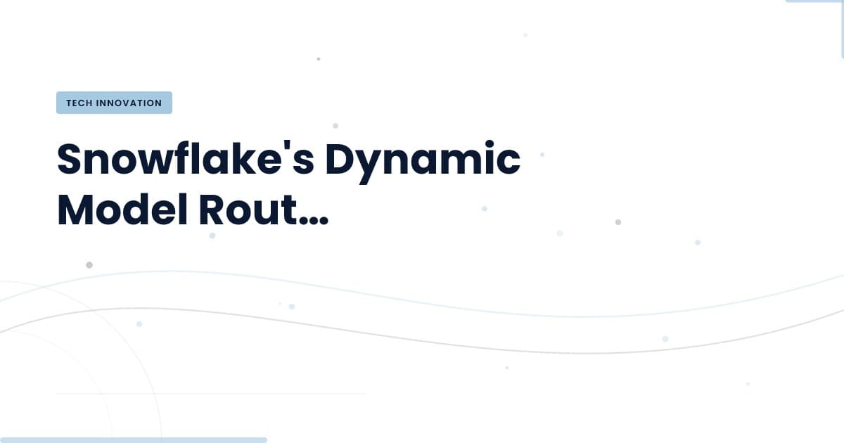 Dynamic Model Routing: The Future of Cost-Effective AI