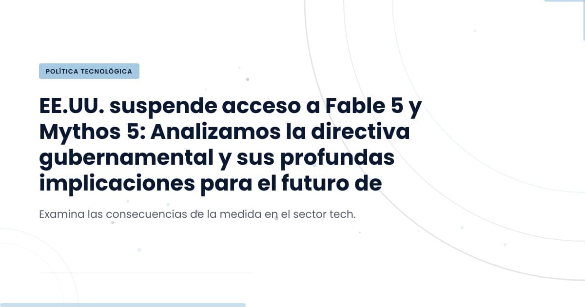 Suspensión de Fable 5 y Mythos 5: Implicaciones y Desafíos