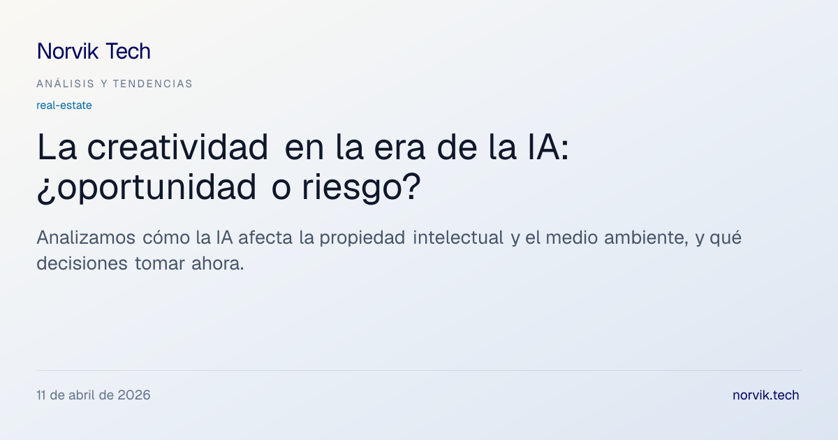 Análisis Técnico: La Perspectiva Creativa sobre la… | Norvik Tech